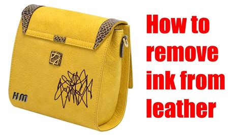 how to get pen off fake leather bag|remove ballpoint ink from leather.